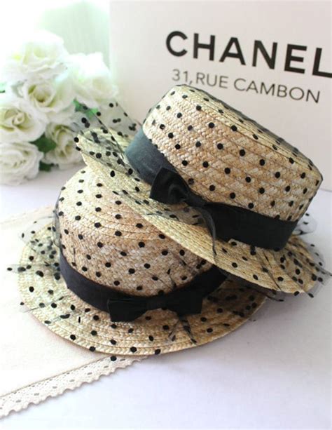 cappello chanel paglia|Cappelli — Moda .